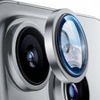 Folie de protectie Lito S+ Camera Glass compatibil cu iPhone 16 Pro / iPhone 16 Pro Max, Alb Titanium
