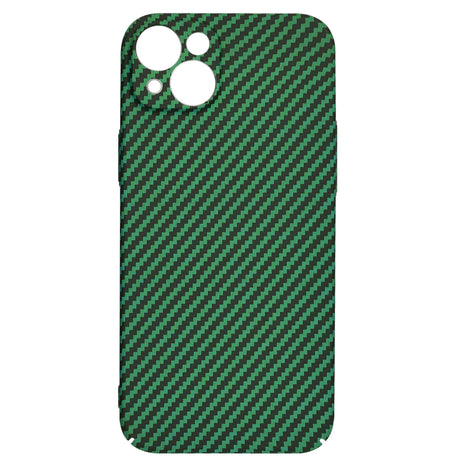 Husa de protectie Techsuit Carbonite FiberShell compatibil cu iPhone 15 Plus, Verde