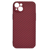Husa de protectie Techsuit Carbonite FiberShell compatibil cu iPhone 15 Plus, Rosu