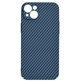 Husa de protectie Techsuit Carbonite FiberShell compatibil cu iPhone 15 Plus, Cyan