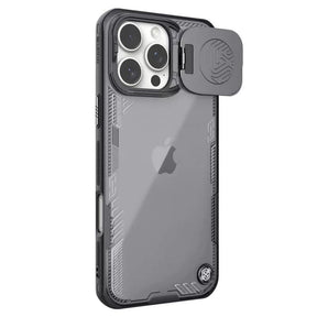 Husa de protectie Nillkin Iceblade Prop (without Camera Cutout) compatibil cu iPhone 16 Pro, Negru