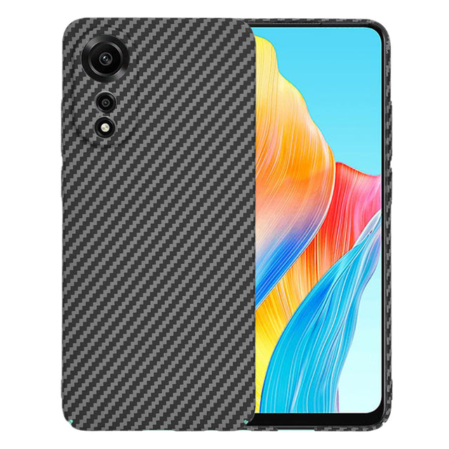 Husa de protectie Techsuit Carbonite FiberShell compatibil cu Oppo A78 4G, Negru