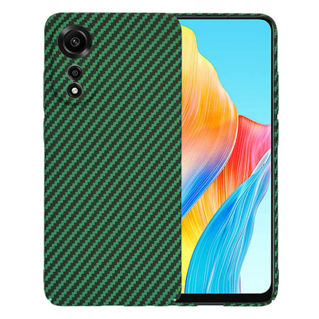 Husa de protectie Techsuit Carbonite FiberShell compatibil cu Oppo A78 4G, Verde
