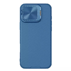 Husa de protectie Nillkin CamShield Prop Magnetic compatibil cu iPhone 16 Pro, Albastru