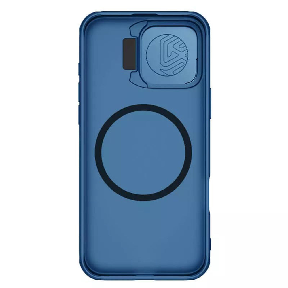 Husa de protectie Nillkin CamShield Prop Magnetic compatibil cu iPhone 16 Pro Max, Albastru