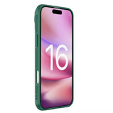 Husa de protectie Nillkin CamShield Prop compatibil cu iPhone 16 Pro, Verde