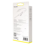 Adaptor Baseus Type-C la Jack 3.5mm L54, DAC Chip, Gri