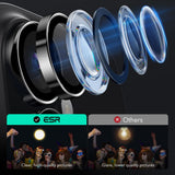 Folie de protectie ESR Armorite Camera Lens Protectors compatibil cu iPhone 16 / iPhone 16 Plus / iPhone 17, Negru