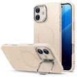 Husa de protectie ESR Cloud Soft HaloLock Kickstand compatibil cu iPhone 16 Plus, Light Tan