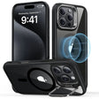 Husa de protectie ESR Classic Hybrid HaloLock Kickstand compatibil cu iPhone 16 Pro, Transparent Black