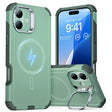 Husa de protectie ESR Cyber Armor Kickstand compatibil cu iPhone 16, Verde