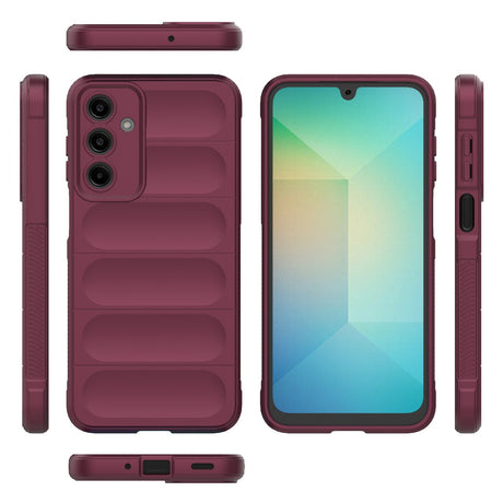 Husa de protectie Techsuit Magic Shield compatibil cu Samsung Galaxy A16 4G / A16 5G, Bordo