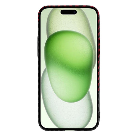 Husa de protectie Techsuit Carbonite FiberShell compatibil cu iPhone 15 Plus, Rosu Vortex