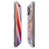 Husa de protectie Spigen Ultra Hybrid Zero One MagSafe (ACS08381) compatibil cu iPhone 16 Pro Max, Titanium Natural