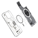 Husa de protectie Spigen Ultra Hybrid Zero One MagSafe (ACS08381) compatibil cu iPhone 16 Pro Max, Titanium Natural