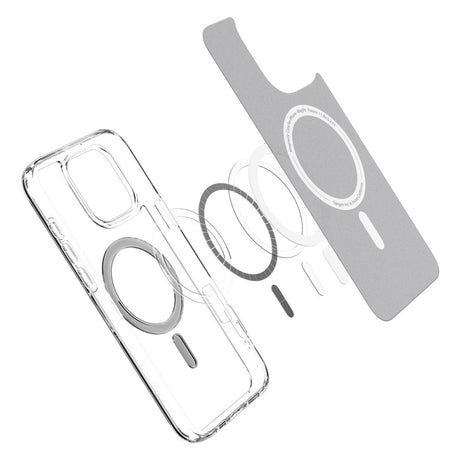 Husa de protectie Spigen Ultra Hybrid MagSafe (ACS08130) compatibil cu iPhone 16 Pro, Grafit