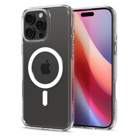 Husa de protectie Spigen Ultra Hybrid MagSafe (ACS07998) compatibil cu iPhone 16 Pro Max, Alb