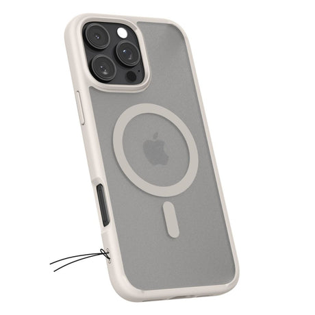 Husa de protectie Spigen Ultra Hybrid MagSafe (ACS08382) compatibil cu iPhone 16 Pro Max, Frost Natural Titanium