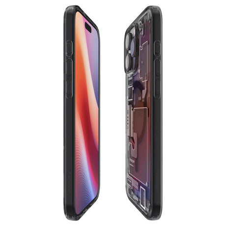 Husa de protectie Spigen Ultra Hybrid Zero One MagSafe (ACS08135) compatibil cu iPhone 16 Pro, Negru Mat