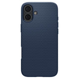 Husa de protectie Spigen Liquid Air (ACS08195) compatibil cu iPhone 16, Bleumarin