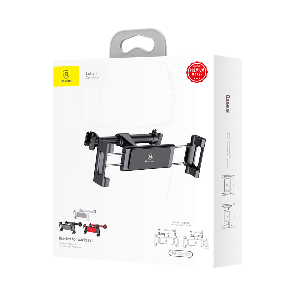 Suport Baseus (SUHZ-01), for Phone/Tablet, 360° Adjustable, Clamps Grip 4.7 - , Negru