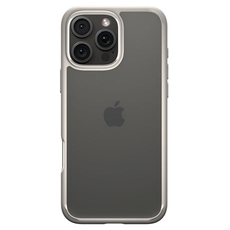 Husa de protectie Spigen Ultra Hybrid (ACS08127) compatibil cu iPhone 16 Pro, Titanium Natural