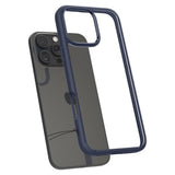 Husa de protectie Spigen Ultra Hybrid (ACS08126) compatibil cu iPhone 16 Pro, Bleumarin