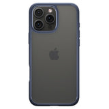 Husa de protectie Spigen Ultra Hybrid (ACS08126) compatibil cu iPhone 16 Pro, Bleumarin