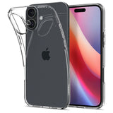 Husa de protectie Spigen Liquid Crystal (ACS08190) compatibil cu iPhone 16, Transparent