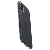 Husa de protectie Spigen Liquid Crystal (ACS08190) compatibil cu iPhone 16, Transparent