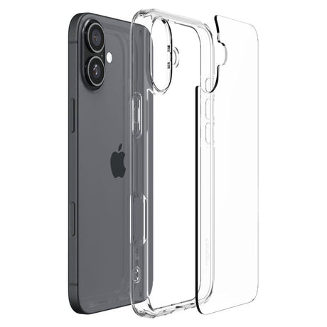 Husa de protectie Spigen Ultra Hybrid (ACS08069) compatibil cu iPhone 16 Plus, Crystal Clear