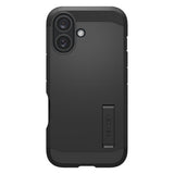 Husa de protectie Spigen Tough Armor MagSafe (ACS08085) compatibil cu iPhone 16 Plus, Negru