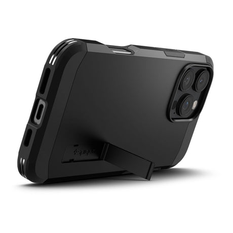 Husa de protectie Spigen Tough Armor MagSafe (ACS08146) compatibil cu iPhone 16 Pro, Negru