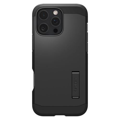 Husa de protectie Spigen Tough Armor MagSafe (ACS08146) compatibil cu iPhone 16 Pro, Negru