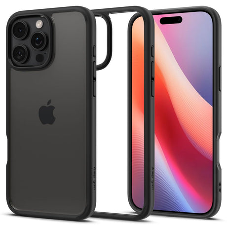Husa de protectie Spigen Ultra Hybrid (ACS07996) compatibil cu iPhone 16 Pro Max, Negru Mat