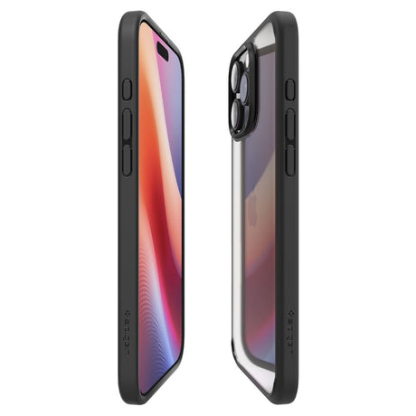 Husa de protectie Spigen Ultra Hybrid (ACS07996) compatibil cu iPhone 16 Pro Max, Negru Mat