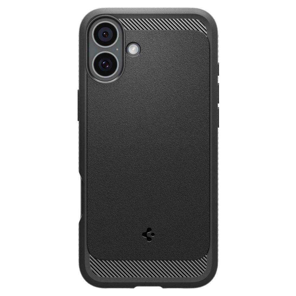 Husa de protectie Spigen Rugged Armor MagSafe (ACS08087) compatibil cu iPhone 16 Plus, Negru Mat