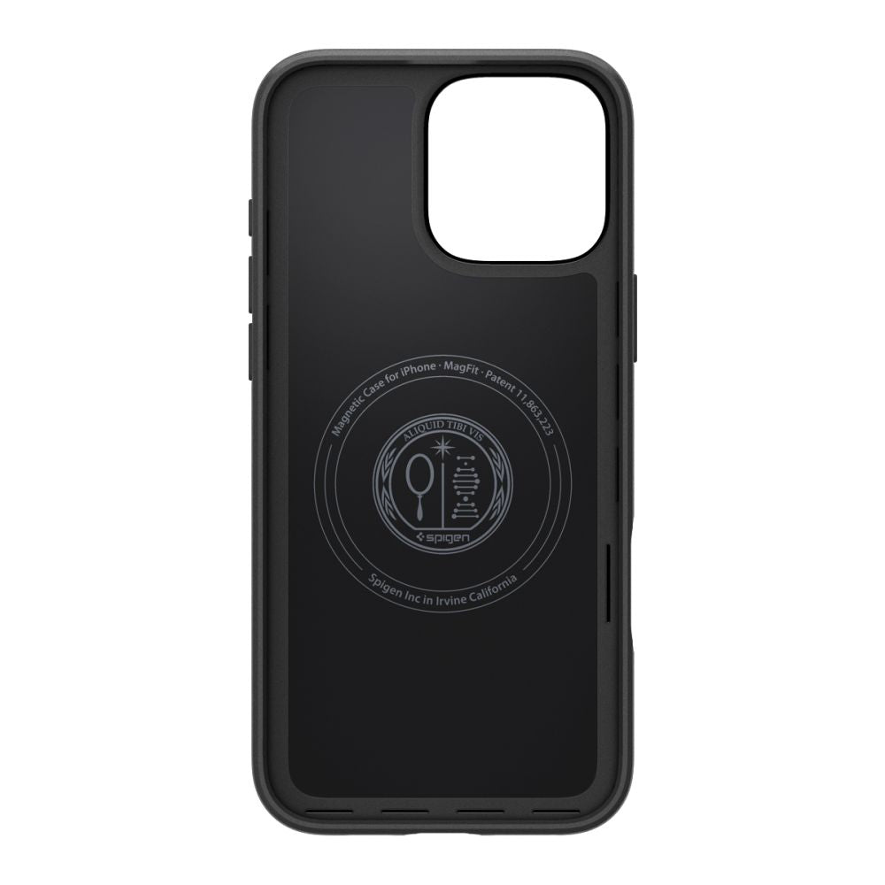Spigen Husa de protectie Spigen Thin Fit MagSafe (ACS07978) compatibil cu iPhone 16 Pro Max, Negru – imagine 3