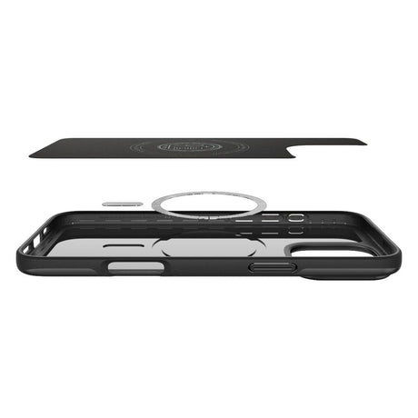 Husa de protectie Spigen Thin Fit MagSafe (ACS07978) compatibil cu iPhone 16 Pro Max, Negru