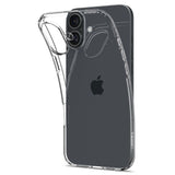 Husa de protectie Spigen Liquid Crystal (ACS08064) compatibil cu iPhone 16 Plus, Crystal Clear