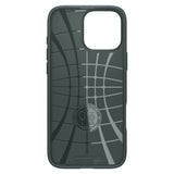 Husa de protectie Spigen Liquid Air (ACS08119) compatibil cu iPhone 16 Pro, Abyss Green