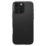 Husa de protectie Spigen Liquid Air (ACS08117) compatibil cu iPhone 16 Pro, Negru Mat