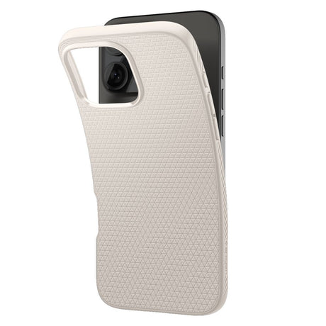 Husa de protectie Spigen Liquid Air (ACS07991) compatibil cu iPhone 16 Pro Max, Titanium Natural