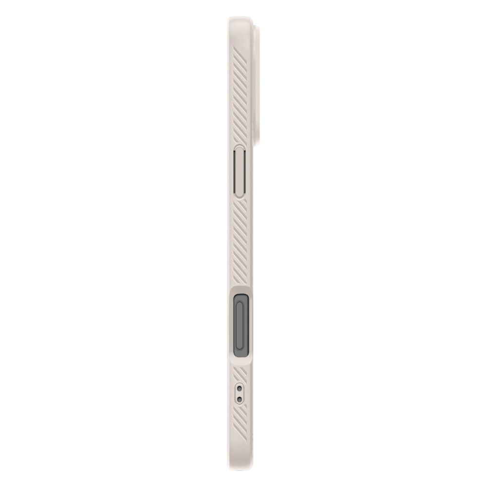 Husa de protectie Spigen Liquid Air (ACS07991) compatibil cu iPhone 16 Pro Max, Titanium Natural