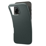 Husa de protectie Spigen Liquid Air (ACS07990) compatibil cu iPhone 16 Pro Max, Abyss Green