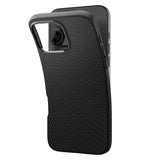 Husa de protectie Spigen Liquid Air (ACS07988) compatibil cu iPhone 16 Pro Max, Negru Mat
