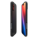Husa de protectie Spigen Liquid Air (ACS08066) compatibil cu iPhone 16 Plus, Negru Mat