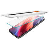 Folie de protectie Spigen (set de 2) Glas.tR EZ-FIT (AGL07907) compatibil cu iPhone 16 Pro Max / iPhone 17 Pro Max, Transparent
