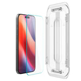 Folie de protectie Spigen (set de 2) Glas.tR EZ-FIT (AGL07907) compatibil cu iPhone 16 Pro Max / iPhone 17 Pro Max, Transparent
