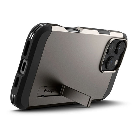 Husa de protectie Spigen Tough Armor MagSafe (ACS08012) compatibil cu iPhone 16 Pro Max, Gunmetal